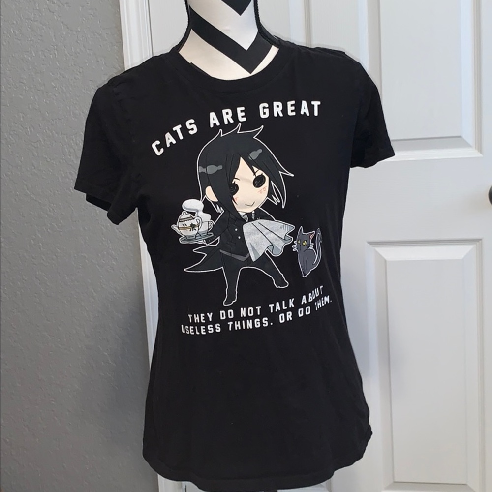 Black butler T-shirt